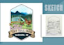 create best hand drawn vintage logo design